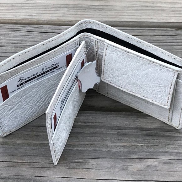 Men Wallet Handmade Genuine Leather cardholder - Picture 3 of 8